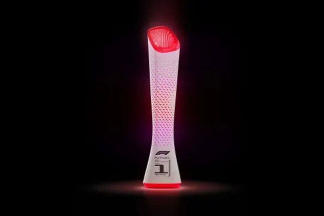 F1, Lenovo unveil kiss-activated trophy for Japanese Grand Prix