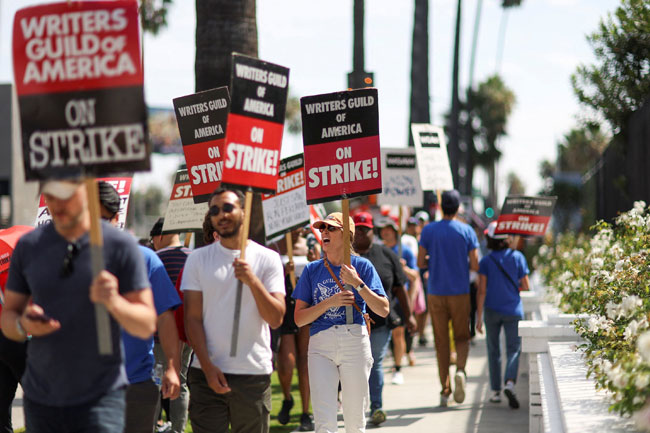 Hollywood writers guild ends strike ahead of final contract vote