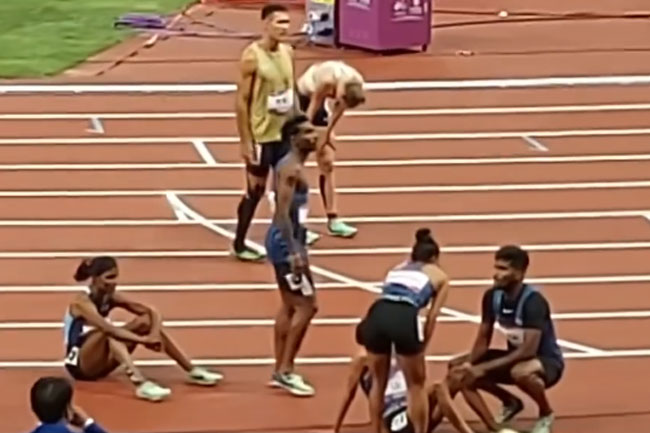   2023 Asian Games:  Sri Lanka Mixed 4x400m medley relay team disqualified in final