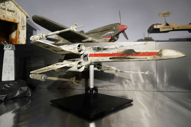 Miniature Star Wars X-wing gets over $3 million at auction of Hollywood model-makers collection