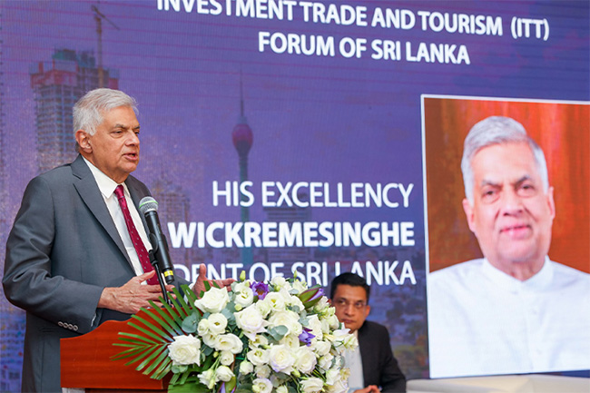 Sri Lanka wants to engage amicably with global economic powerhouses: President says in China