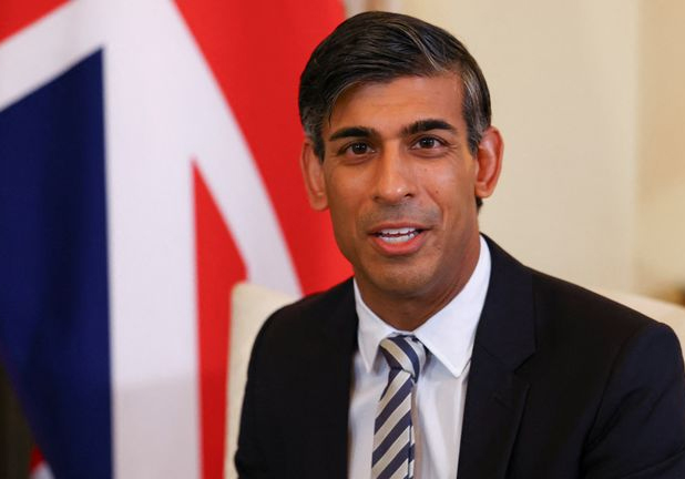 British PM Rishi Sunak arrives in Israel