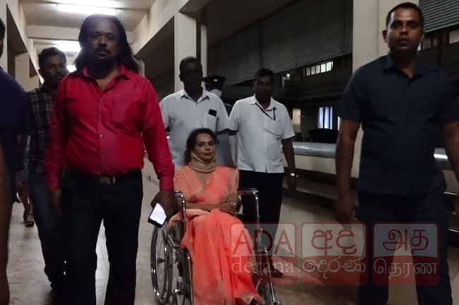 Diana Gamage gets hospitalized over alleged assault by SJB MP