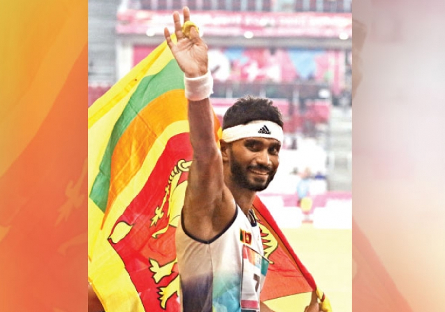 Nuwan Indika bags Gold at 4th Asian Para Games