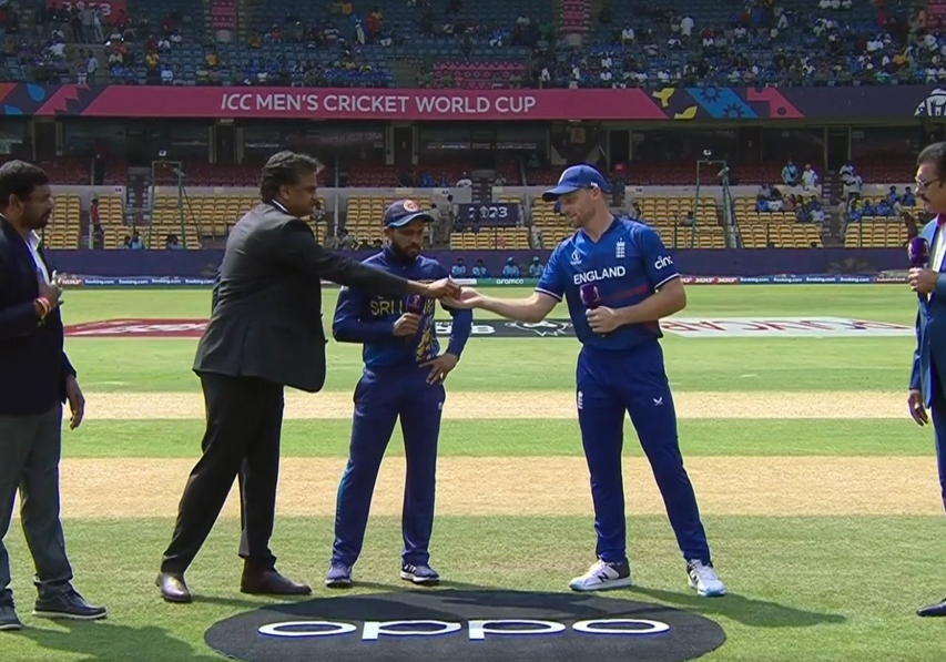 England elect to bat after winning toss against Sri Lanka