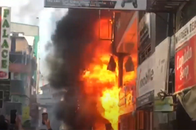 Cause of Pettah clothing store fire determined