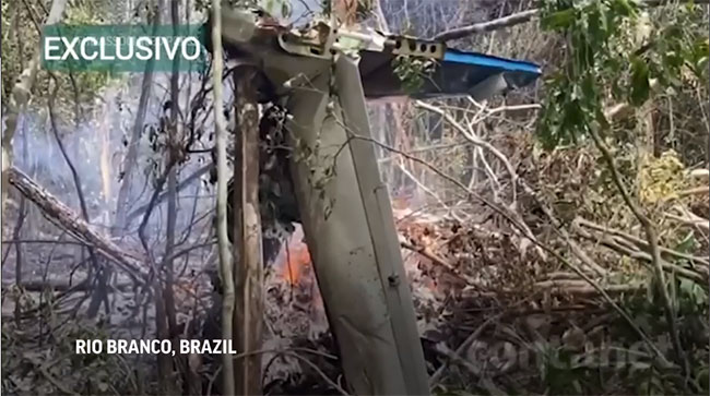 12 dead after plane crash in Brazil Amazons region