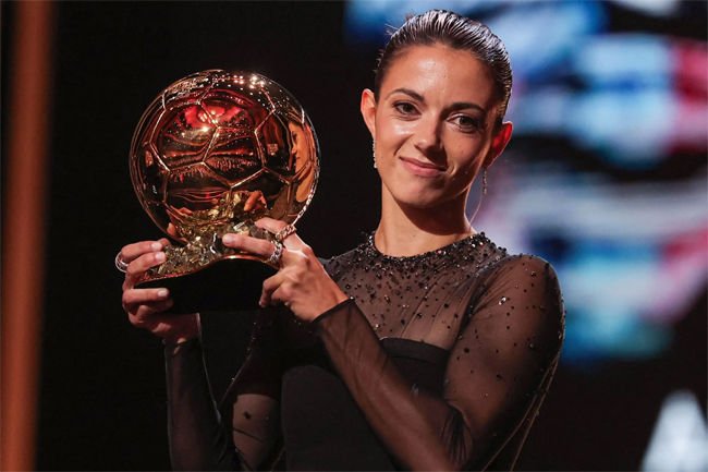 Womens Ballon dOr: Spains Aitana Bonmati wins award for first time
