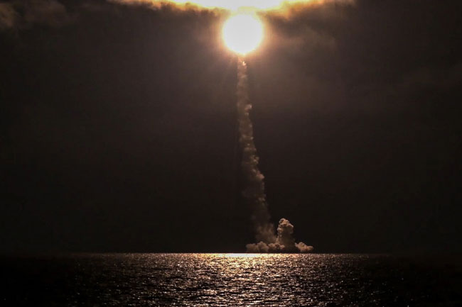 Russia Test Fires Nuclear-capable Ballistic Missile