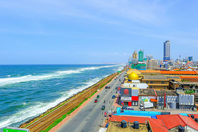 Part of Marine Drive closed for traffic until further notice