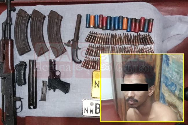 STF arrests main accomplice of notorious gangster Heenatiyana Mahesh