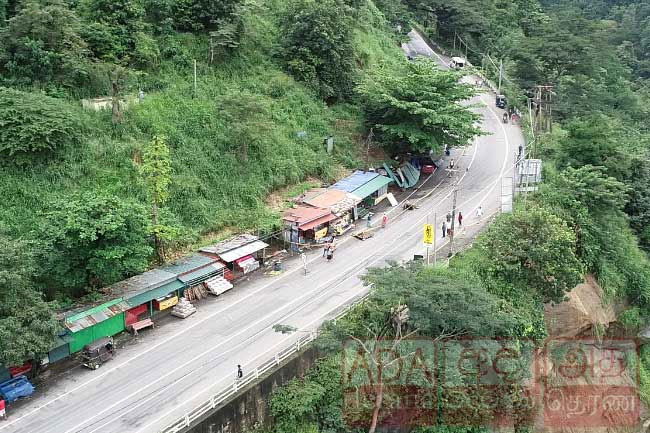 Fallen tree hinders vehicular movement on Colombo-Kandy road