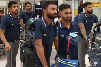 Sri Lanka World Cup squad returns...