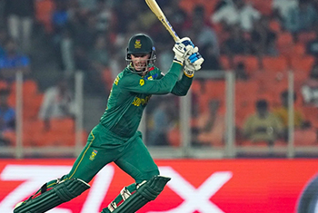 Van der Dussen stars as competitive Afghanistan bow out after loss to South Africa