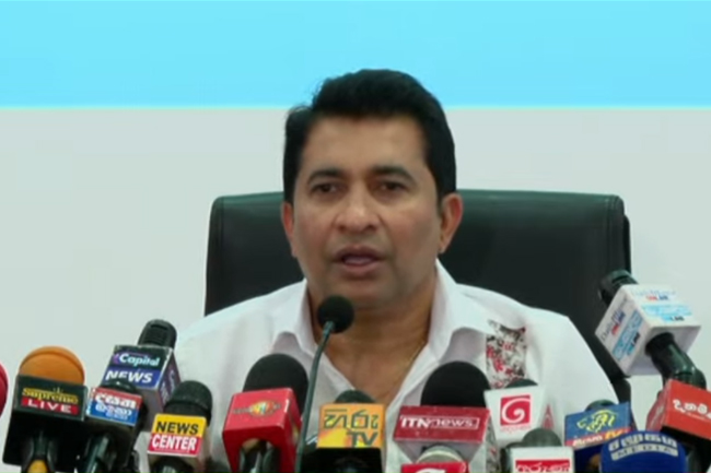 Sports Minister convenes special press conference on cricket issue