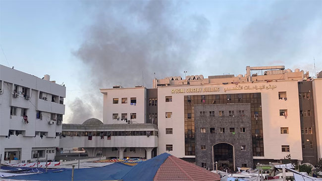 Israel raids Gazas Al Shifa Hospital, urges Hamas to surrender