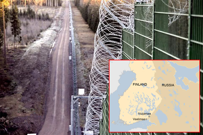 Finland Accuses Russia Of Leading Asylum Seekers To Its Border   1700045418 Finland Russia Border L 