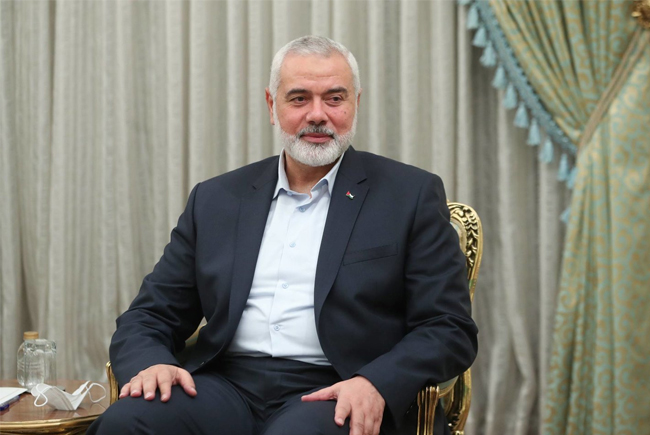 Israeli military strikes house of Hamas leader Haniyeh in Gaza