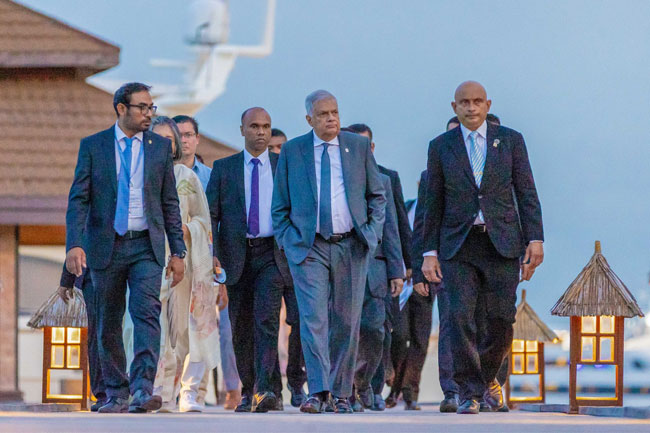 President returns to island following visit to Maldives