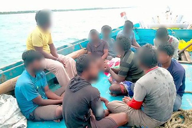 22 Indian fishermen nabbed off Point Pedro for poaching in Sri Lankan waters