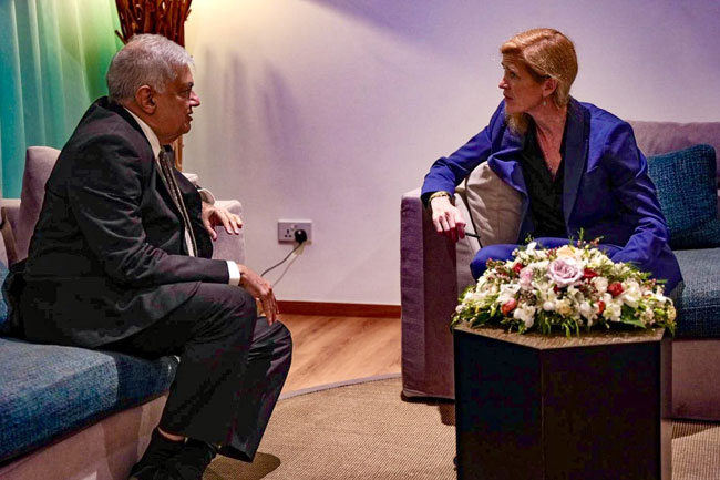 Biden administration greatly values partnership with Sri Lanka - Samantha Power