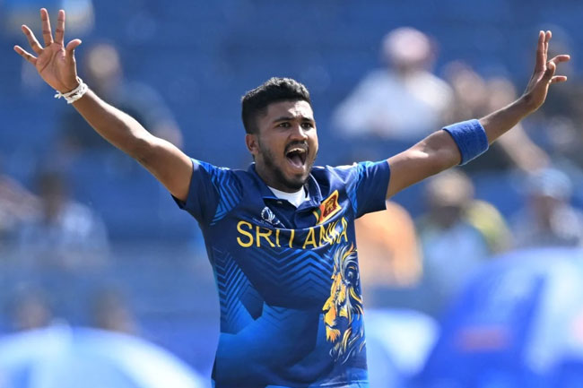 Sri Lanka’s Madushanka features in CWC’s Team of the Tournament