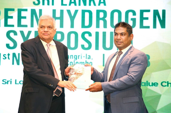 Sri Lanka National Hydrogen Road Map presented to President