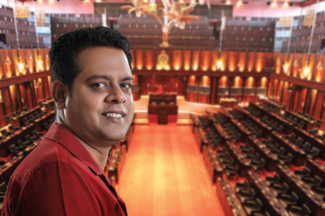 Sanath Nishantha suspended from parliament for 2 weeks