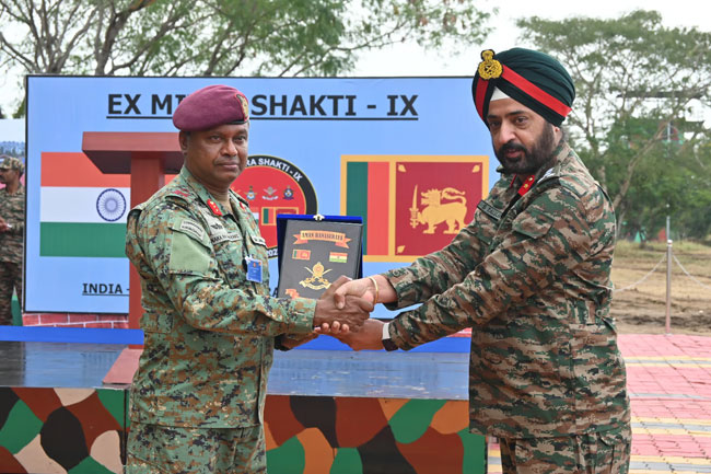 India-Sri Lanka joint military exercise Mitra Shakti 2023 culminates in Pune