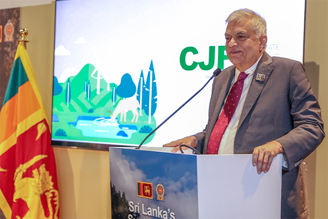 President Ranil inaugurates Climate Justice Forum at COP28