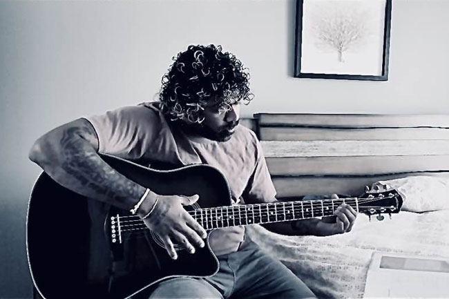 I am again restless with my newest passion as songwriter, says Lasith Malinga