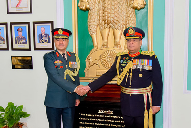 Gen. Shavendra Silva attends Indian Military Academys passing-out parade as chief guest