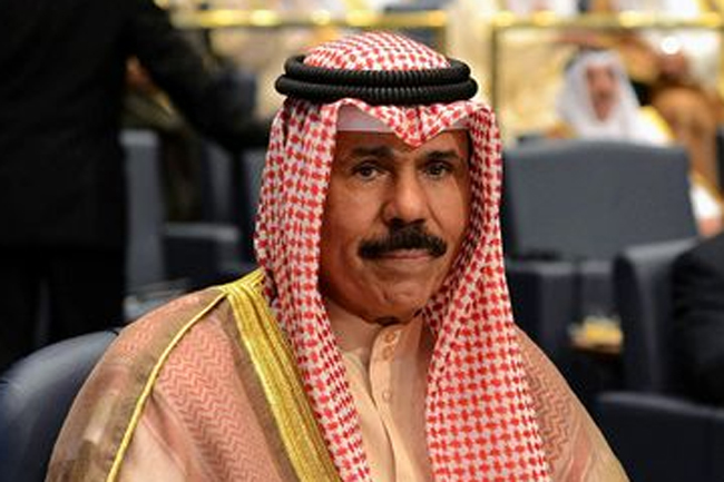 Kuwaiti leader Sheikh Nawaf al Ahmed dies aged 86