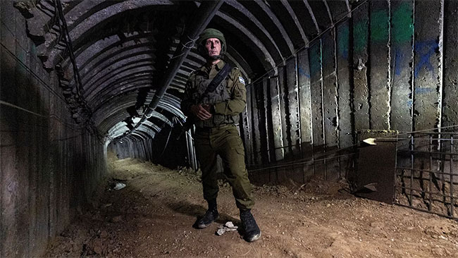 Israel uncovers biggest Hamas tunnel near Gaza border