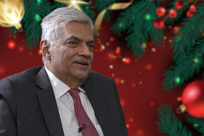 President Ranil, in Christmas Day message, highlights importance of spiritual transformation