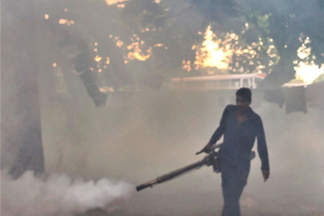 Special dengue control program initiated at A/L exam centres