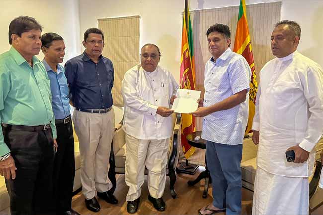 SLFP MP Shan Wijayalal joins SJB