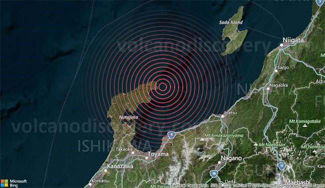 Magnitude 7.6 earthquake strikes Japan, tsunami warning issued