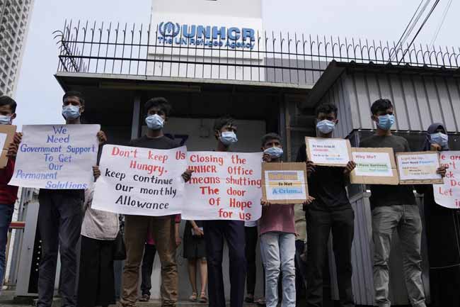 Rohingya refugees appeal to UN to keep Sri Lanka office open
