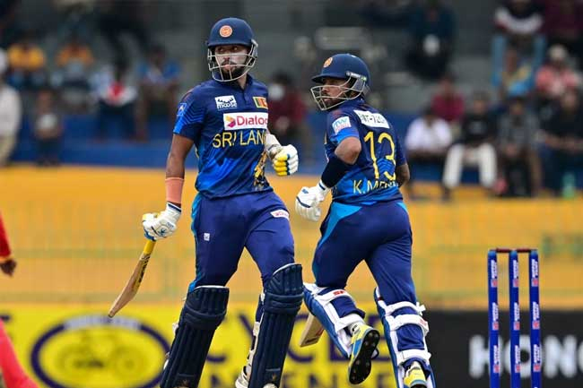 Sri Lanka set 274-run target for Zimbabwe in first ODI