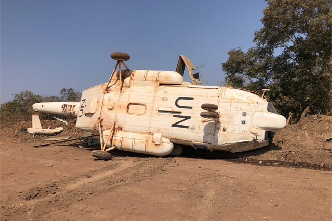 Govt. dismisses hostage claims after SLAF helicopter crash in Central Africa