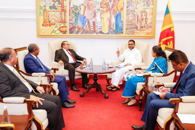 Maldivian parliamentary delegation led by Speaker call on Acting Foreign Minister