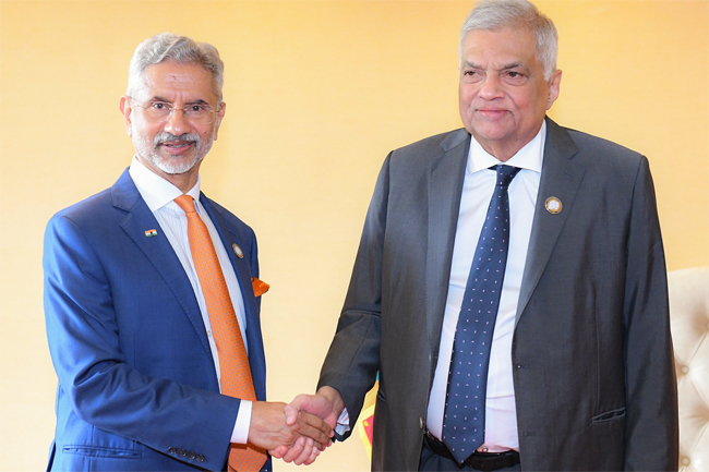 Indias Jaishankar calls on President Ranil, appreciates bilateral initiatives