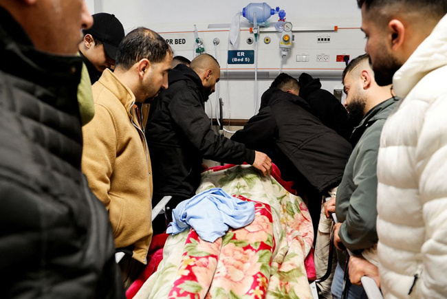 Israeli forces kill three Palestinian militants in West Bank hospital raid