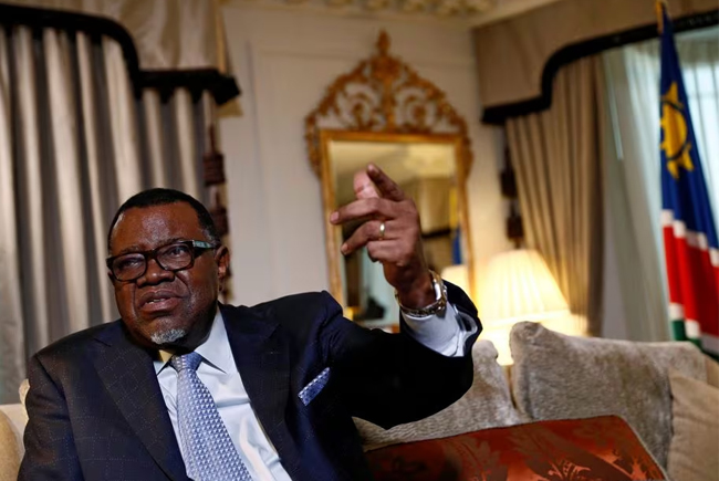 Namibias President Hage Geingob dies after cancer diagnosis