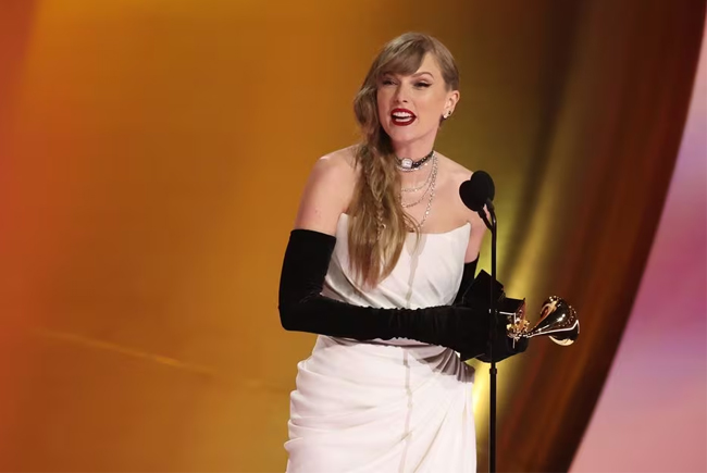 Grammys 2024: Taylor Swift makes history with fourth album of year win