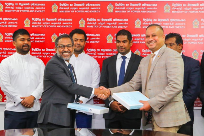 CEB, Rividhanavi ink agreement for 100MW Ground Mount Solar project