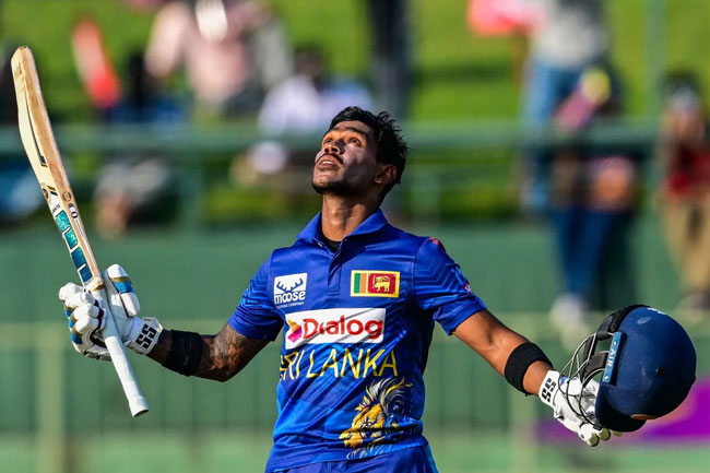 Pathum Nissanka scores his 4th ODI century