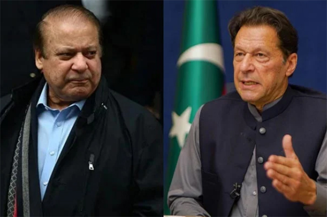 Pakistan Election Imran Khan And Nawaz Sharif Each Claim Advantage