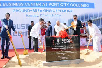 Colombo Port City Business Centre begins construction